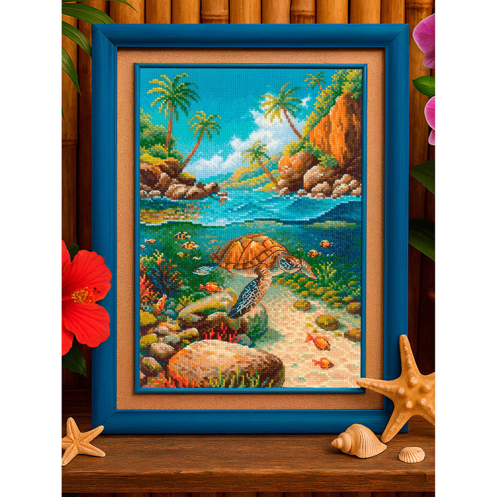 Under the Water Counted Cross Stitch Kit by Riolis R2305