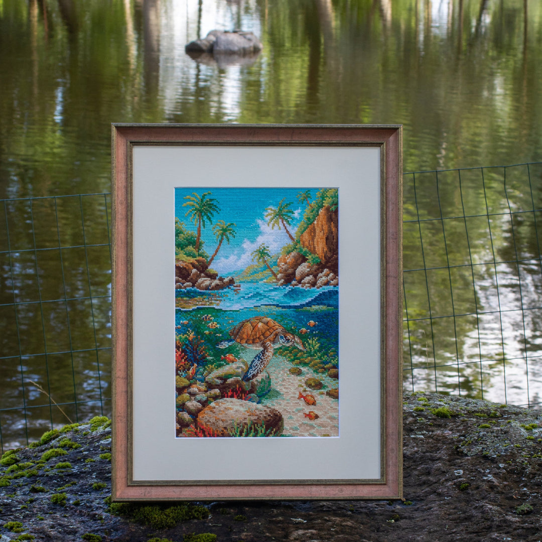 Under the Water Counted Cross Stitch Kit by Riolis R2305