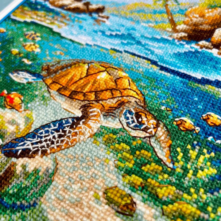 Under the Water Counted Cross Stitch Kit by Riolis R2305