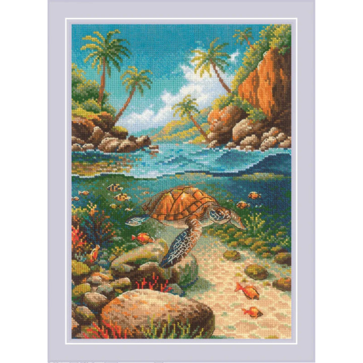 Under the Water Counted Cross Stitch Kit by Riolis R2305