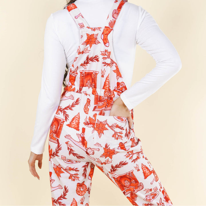 The Santa Slays | Christmas Toile Women's Pajamaralls®