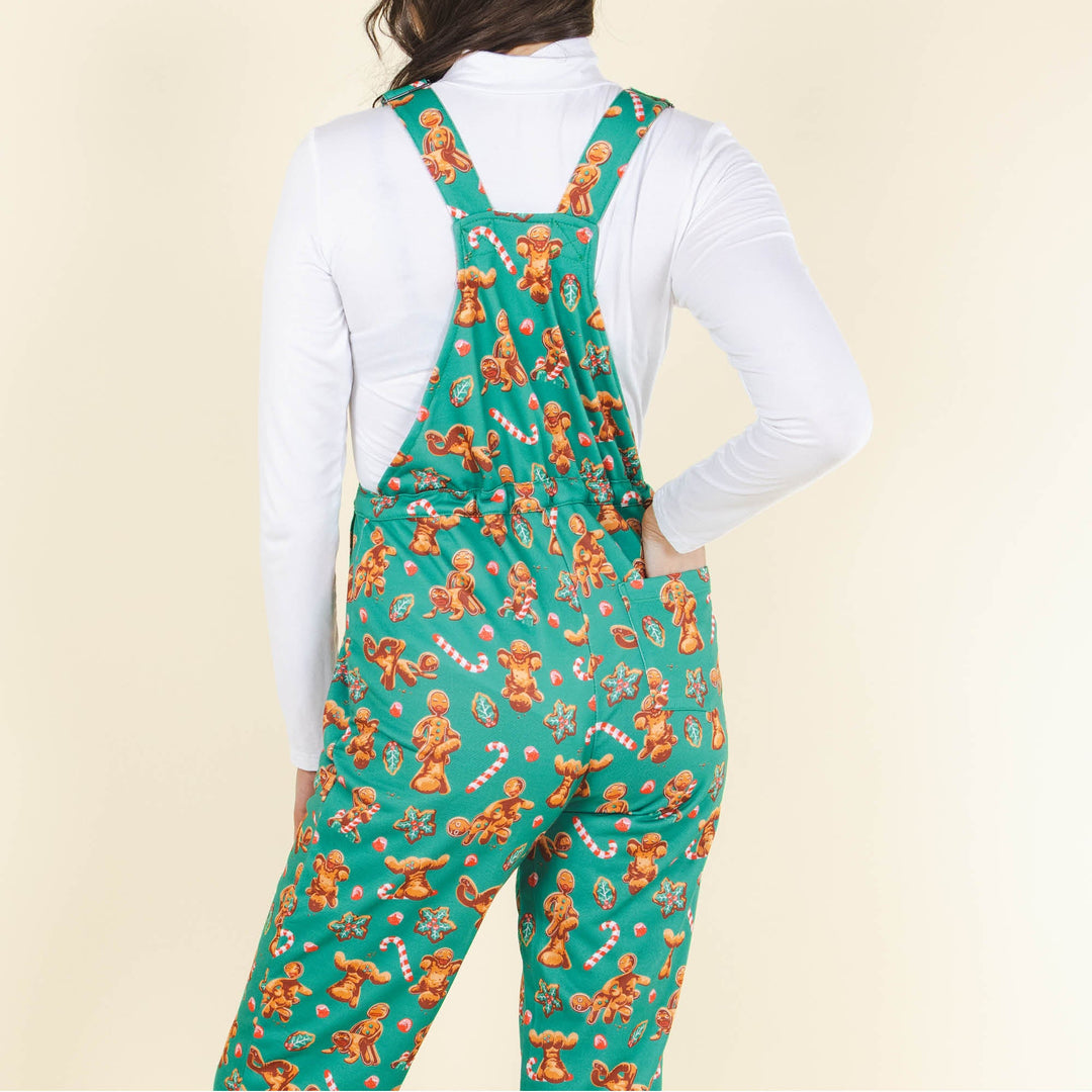 The Ginger Rail | Gingerbread Women's Pajamaralls®