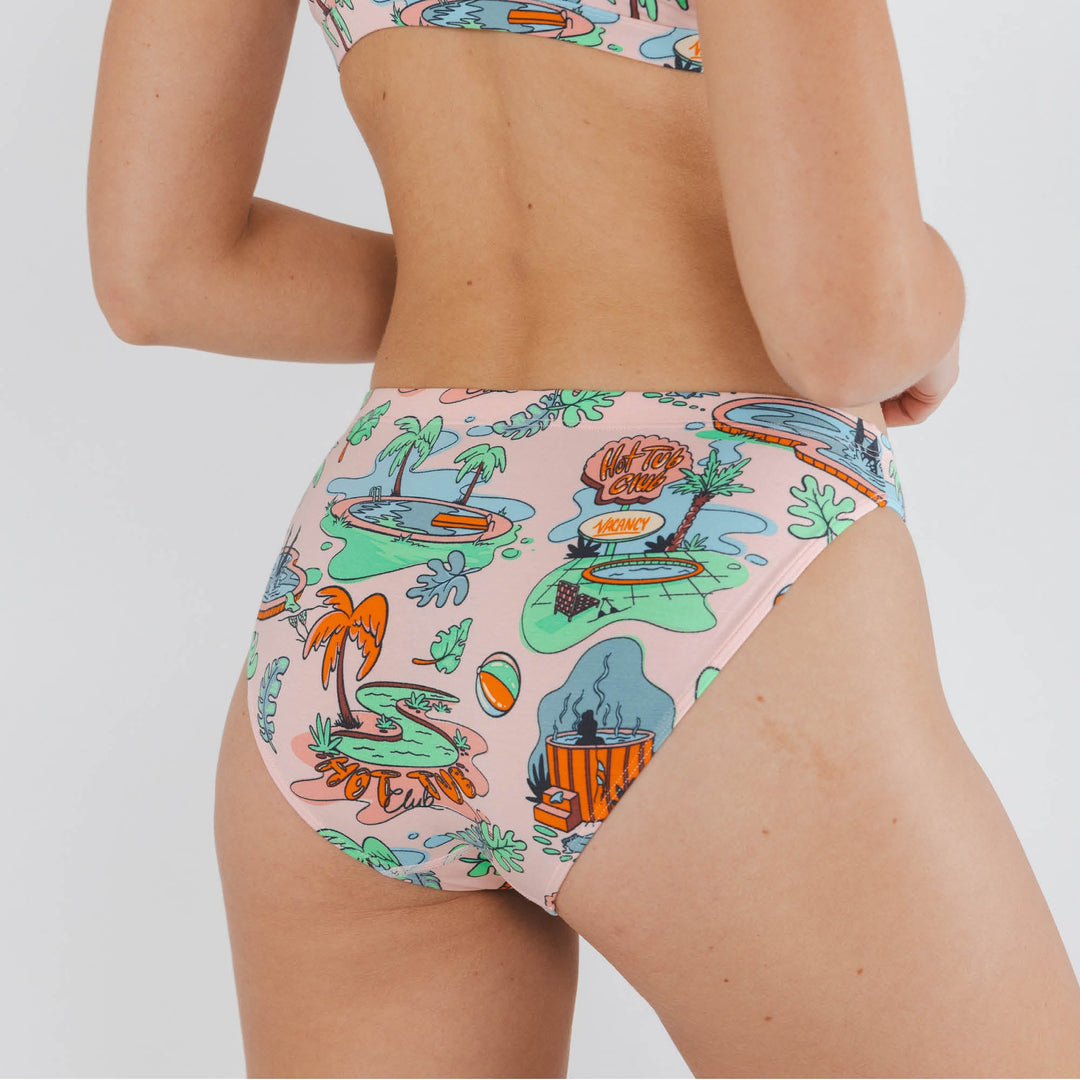 The Motel Hotel | Palm Springs Tropical Modal Bikini Underwear