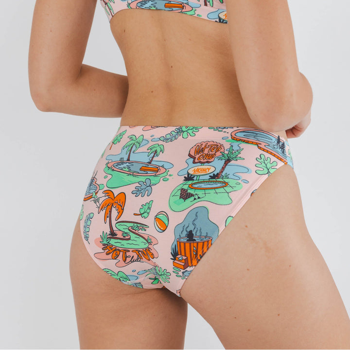 The Motel Hotel | Palm Springs Tropical Modal Bikini Underwear