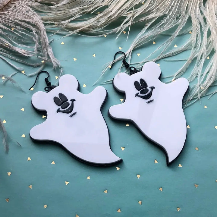 Mickey Mouse Ghost Earrings