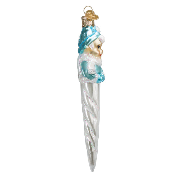 Frosty Elf Icicle Ornament
