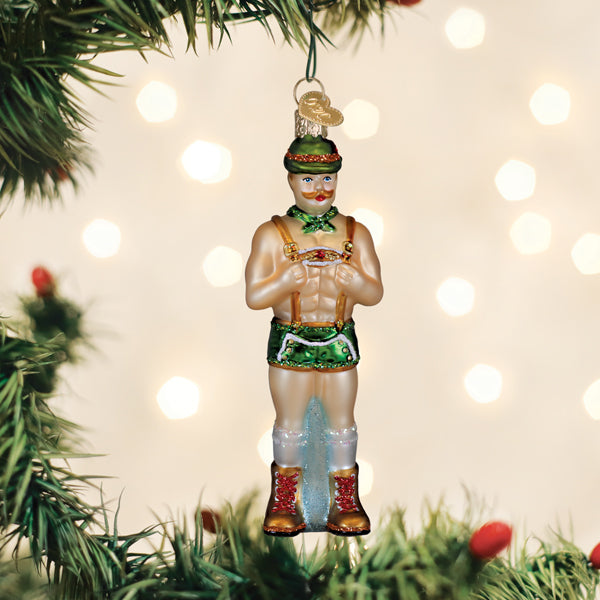 Dasher, Holly Jolly Hunk Ornament