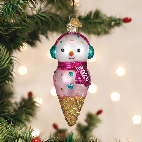 2026 Snowman Ornament