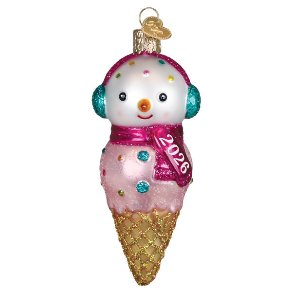 2026 Snowman Ornament