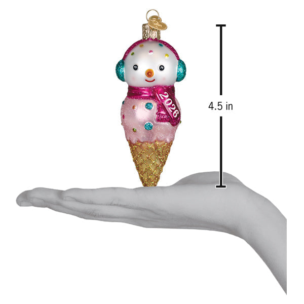 2026 Snowman Ornament