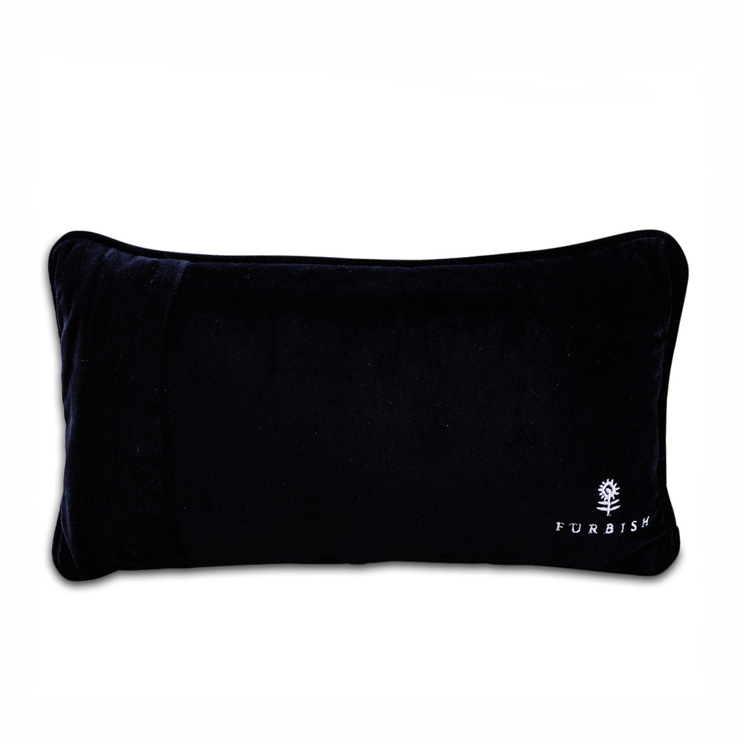 Only Love My Bed Needlepoint Pillow