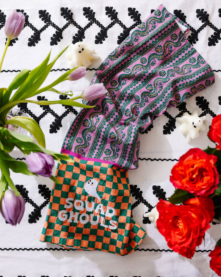 Squad Ghouls Dish Towel