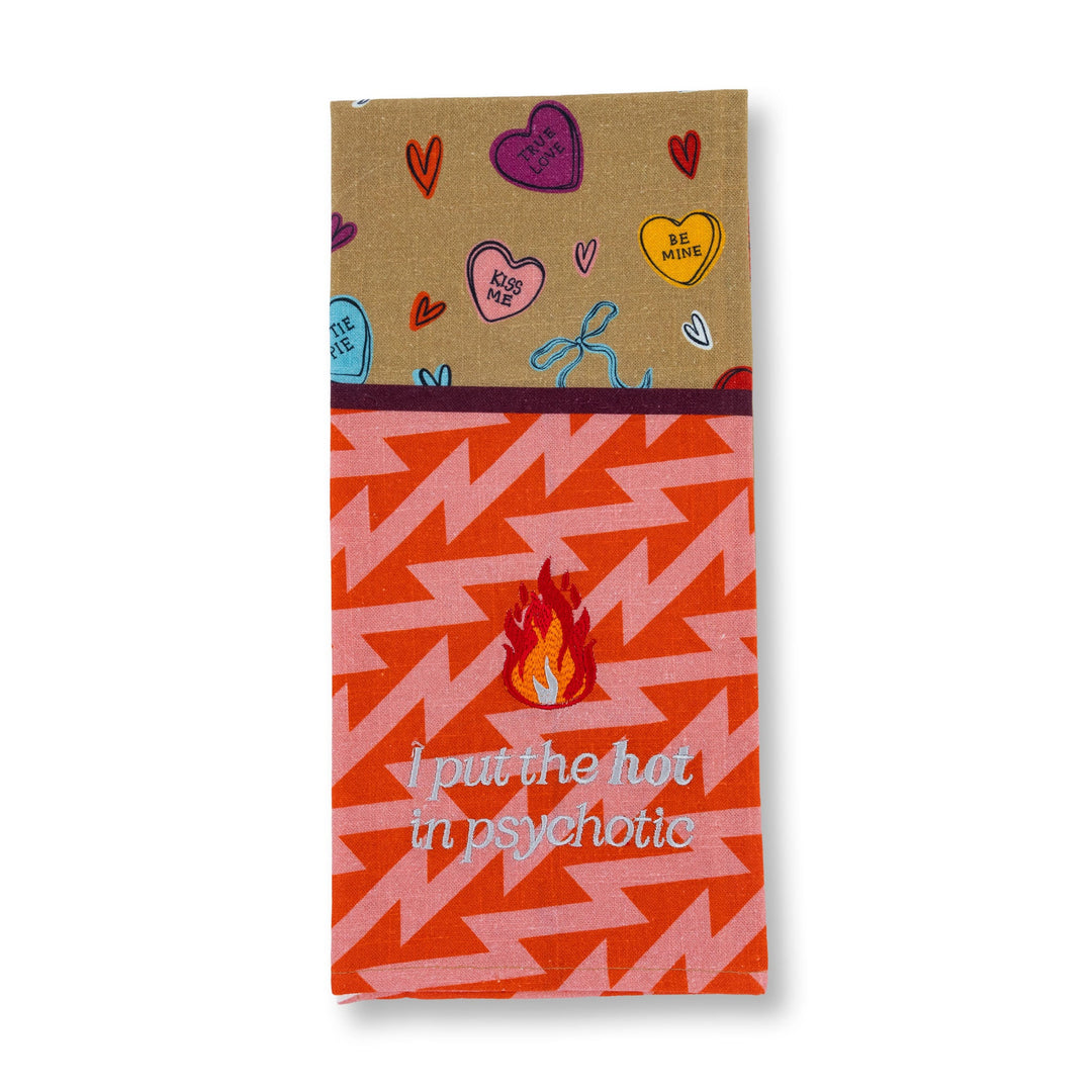 Hot in Psychotic Dish Towel