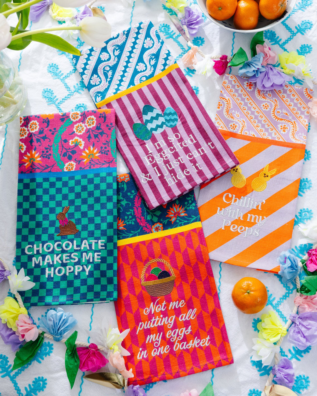 So Eggcited Dish Towel