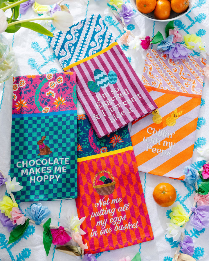 So Eggcited Dish Towel