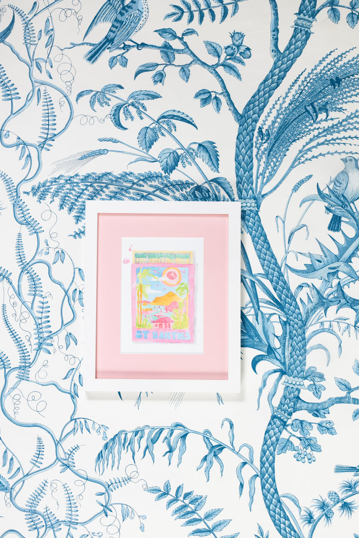 St. Barths Matchbook Art Print