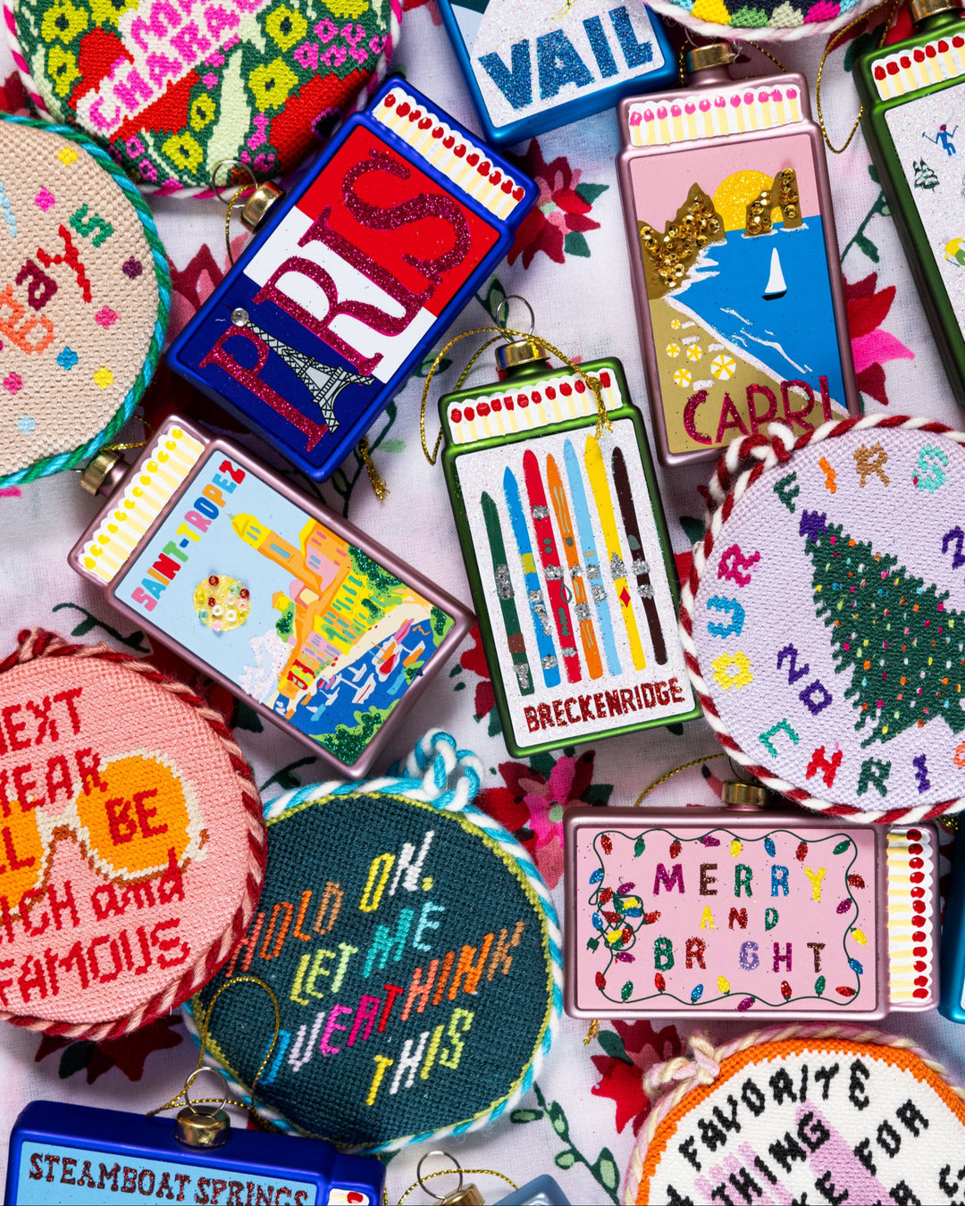 Matchbook Ornament - St. Tropez