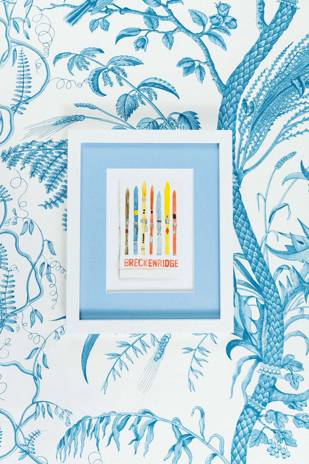 Breckenridge Matchbook Art Print