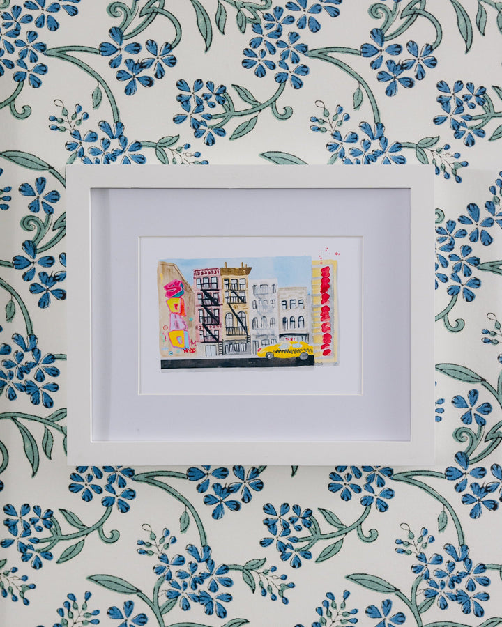 Soho Matchbook Art Print