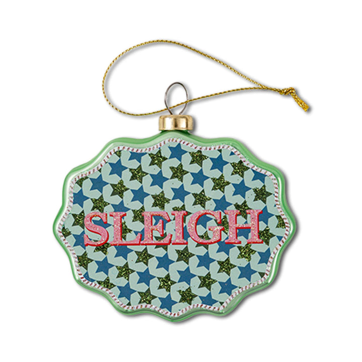 Scallop Ornament - Sleigh