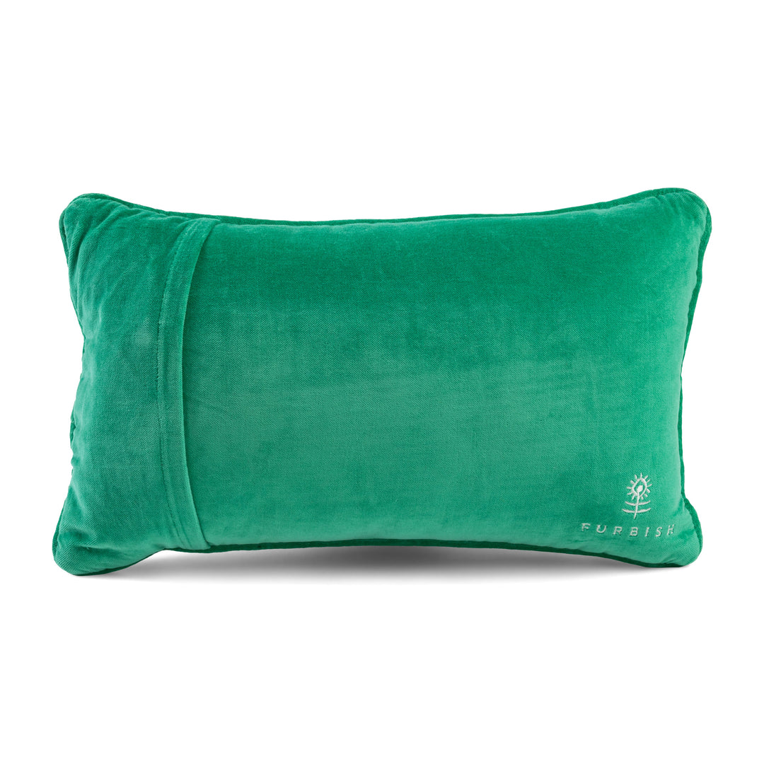 Main Character Needlepoint Pillow