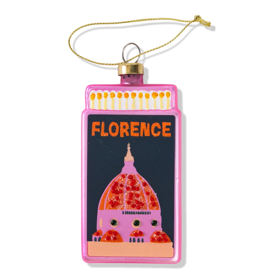 Matchbook Ornament - Florence