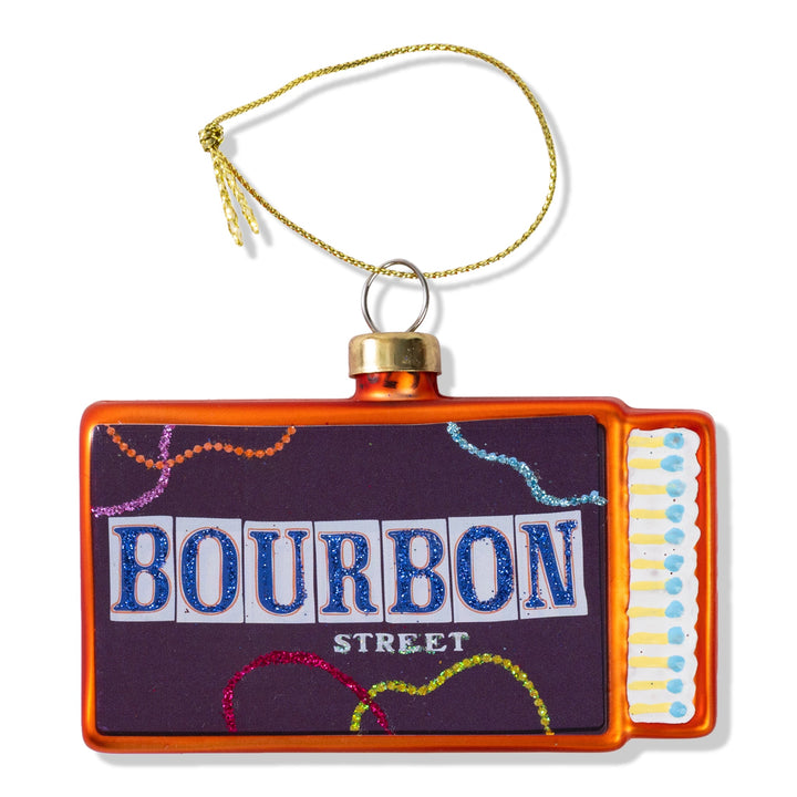 Matchbook Ornament - Bourbon Street