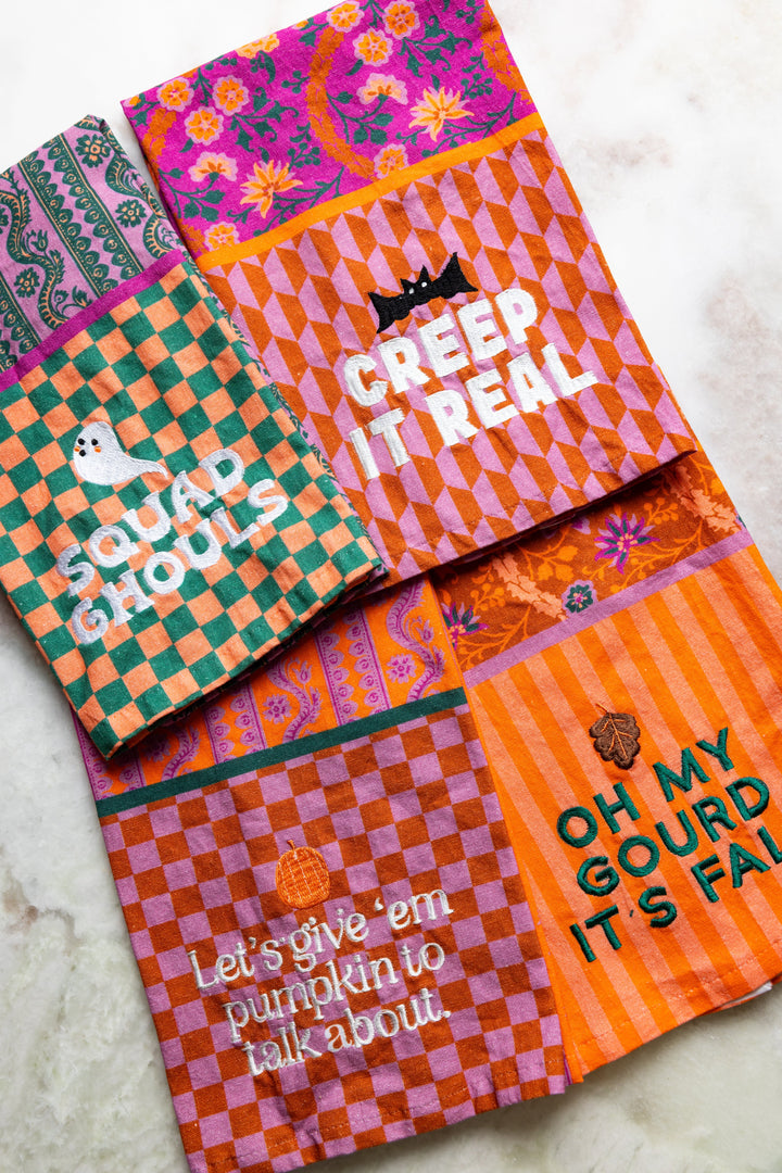 Squad Ghouls Dish Towel