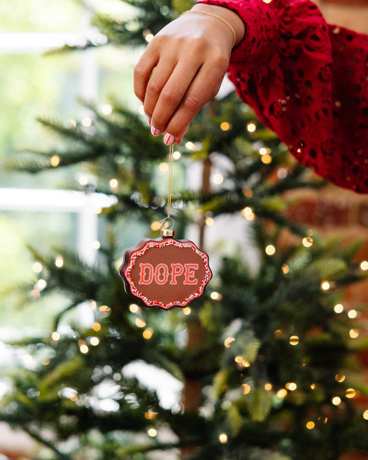 Scallop Ornament - Dope