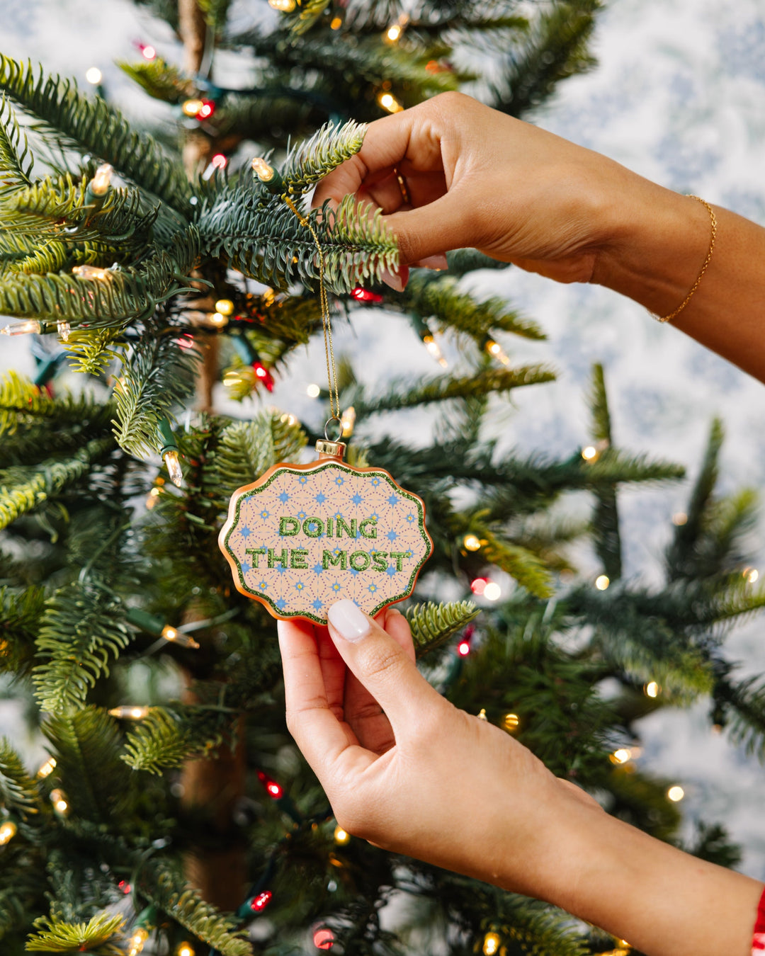 Scallop Ornament - Doing the Most