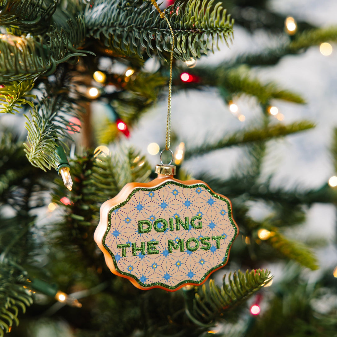 Scallop Ornament - Doing the Most