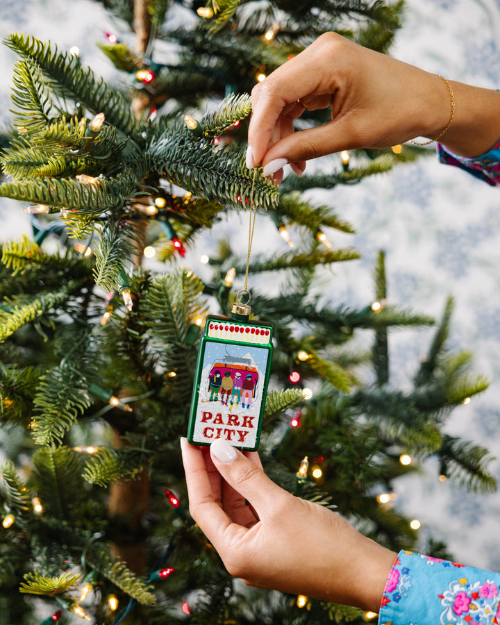 Matchbook Ornament - Park City