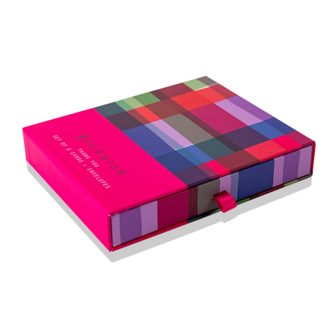Boxed Greeting Card S/8 - Thank You