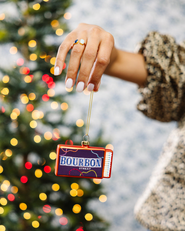Matchbook Ornament - Bourbon Street