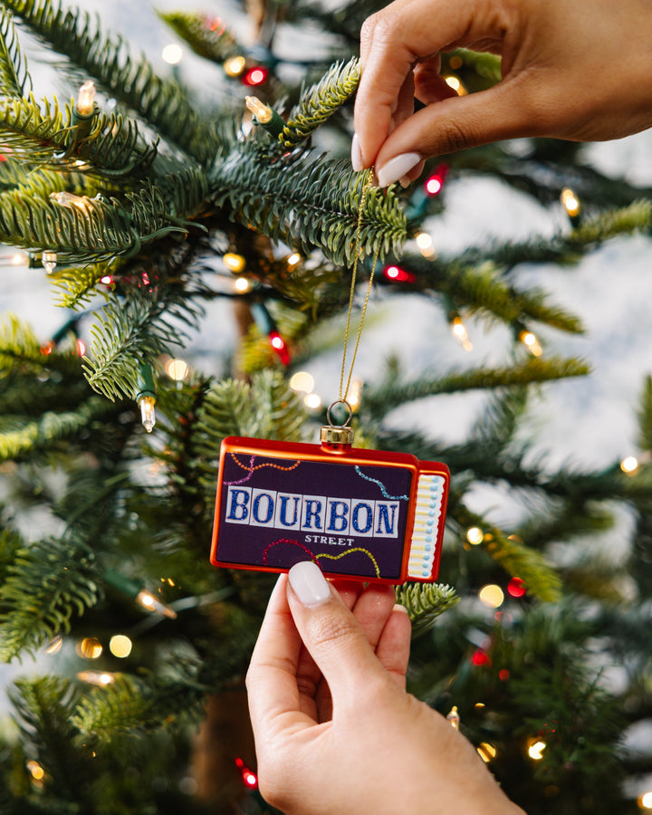 Matchbook Ornament - Bourbon Street