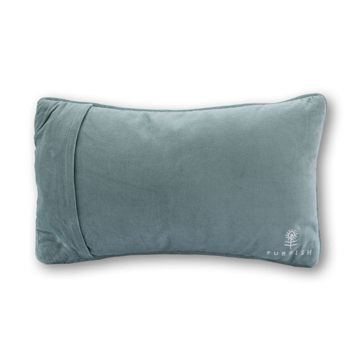 Fly Coach Needlepoint Pillow