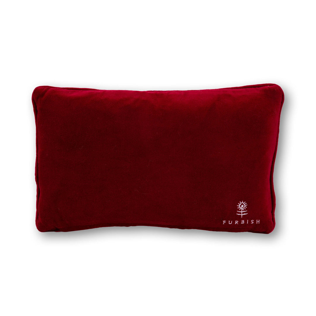 Mentally Stable Needlepoint Pillow
