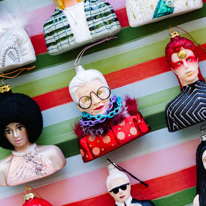 Iris Apfel Ornament