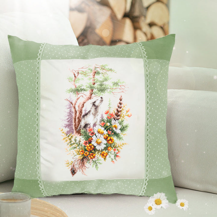 Summer Forest Spirit Counted Cross Stitch Kit by Magic Needle 250-699