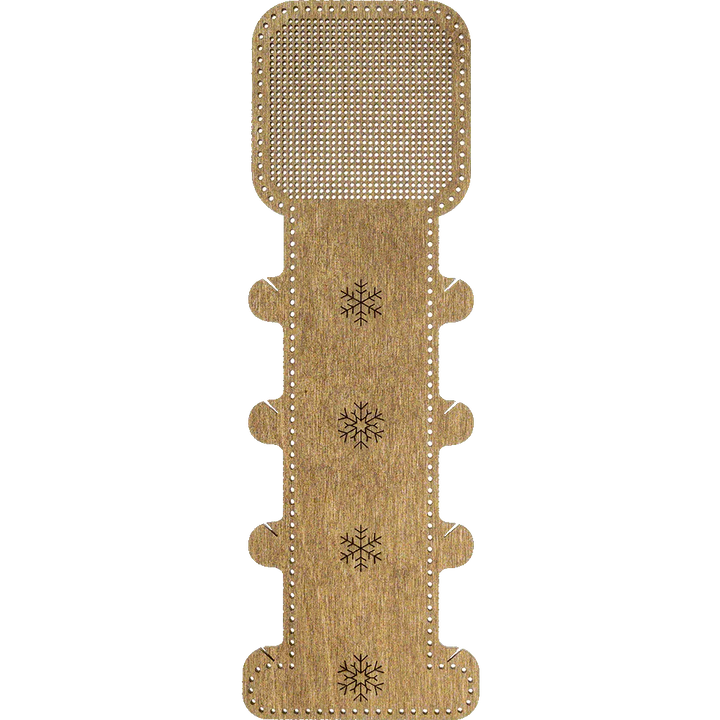 Blank for embroidery with thread on wood FLHW-011