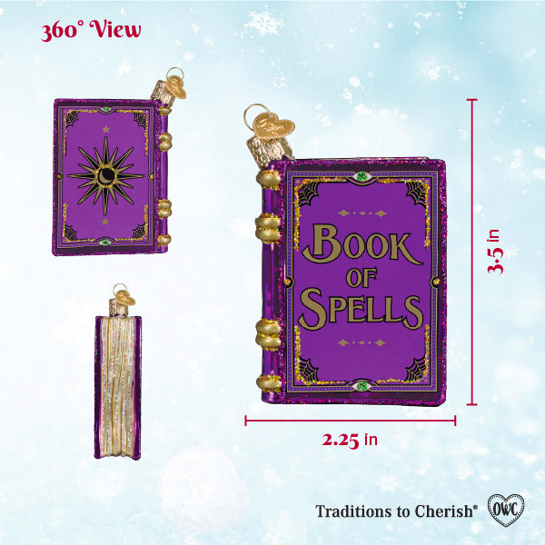 Book Of Spells Ornament