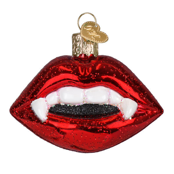 Vampire Lips Ornament