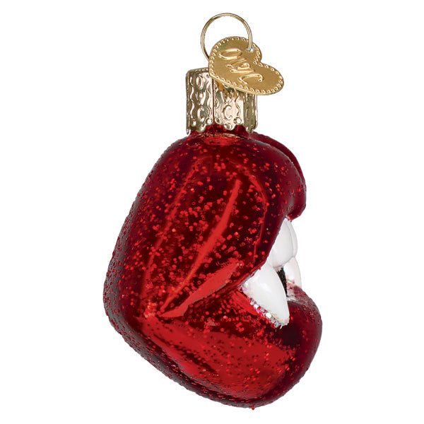 Vampire Lips Ornament