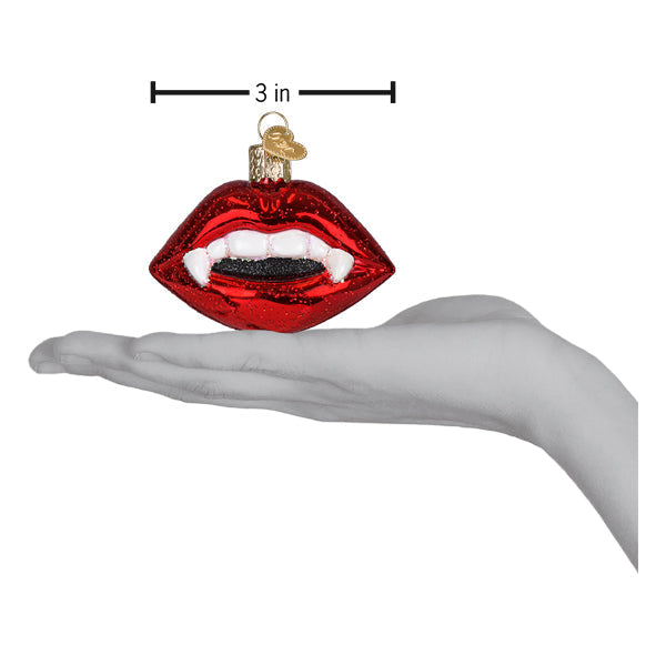 Vampire Lips Ornament