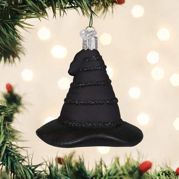 The Green Witch's Hat Ornament