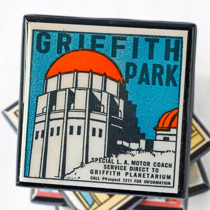 Vintage Los Angeles Drink Coaster Set