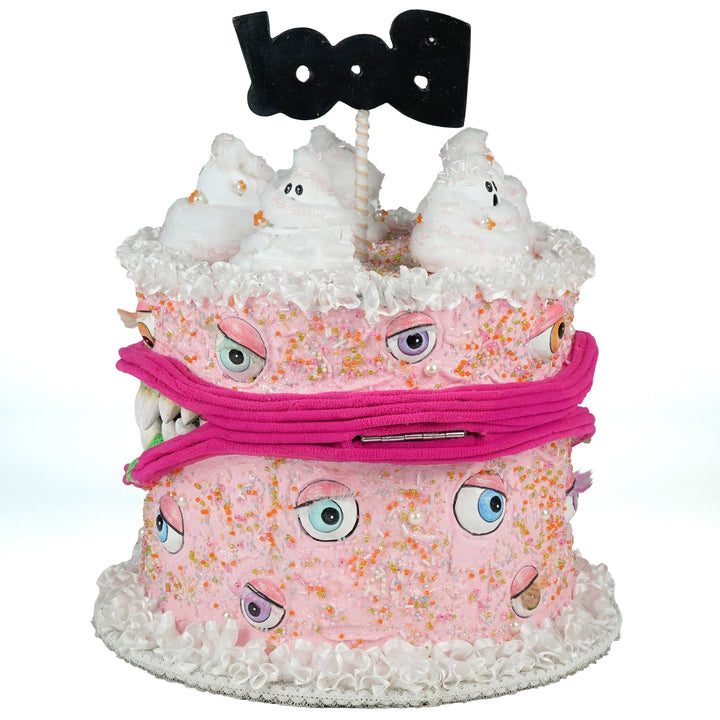 Hangry Cake Candy Container | Halloween Decor | Katherine's Collection