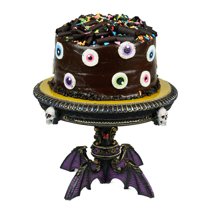 Kiss of Death Cake Stand | Halloween Decor | Katherine's Collection
