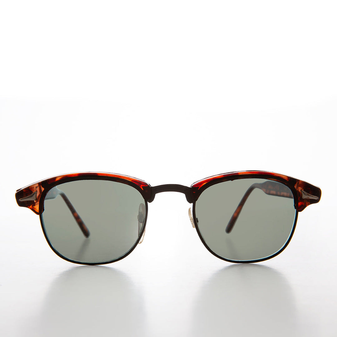 Classic Hipster Vintage 80s Retro Sunglasses - Basil