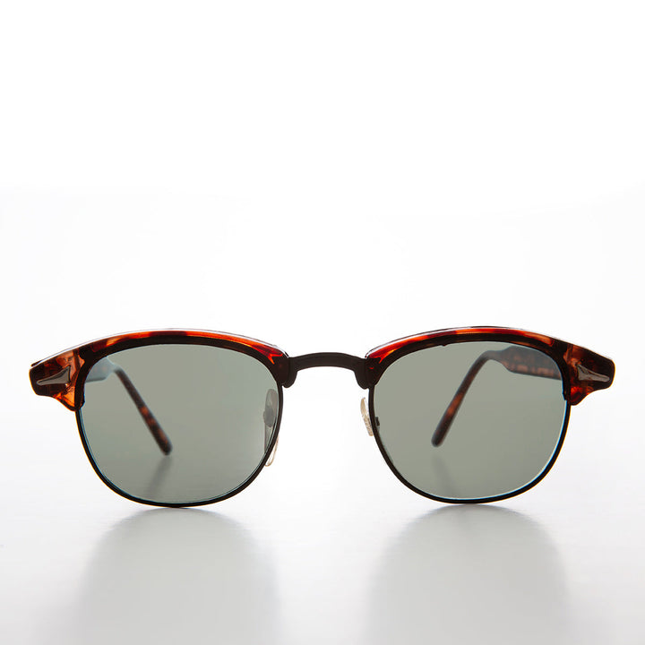 Classic Hipster Vintage 80s Retro Sunglasses - Basil